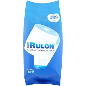 Влажная Туалетная бумага Dr Fischer Mon Rulon 80 шт