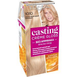 Краска L’Oreal Casting Creme Gloss 1010 254 мл Светло-светло русый пепельный (A5000404)