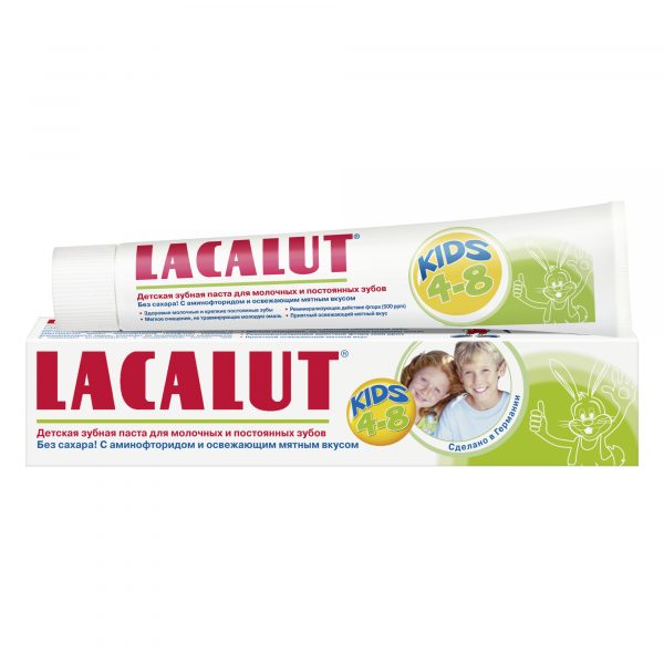 Зубная паста Lacalut детская от 4 до 8 лет