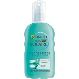 Спрей после загара Garnier Ambre Solaire с экстрактом кактуса 200 мл