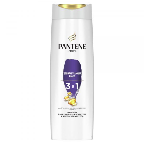Шампунь и бальзам-ополаскиватель Pantene Pro-V 3 в 1 Дополнительный объем 360 мл