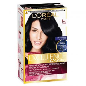 Краска для волос L’Oreal Excellence Creme 1 Черный