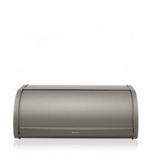 Хлебница Brabantia платиновая со сдвигающейся крышкой 44,5х26,2х17,3 см
