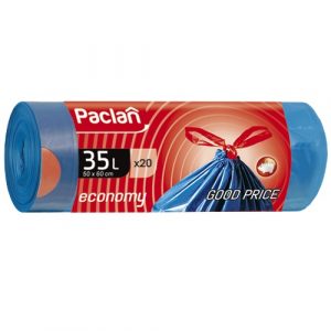Мешки мусорные PACLAN Эконом 35л 20шт.