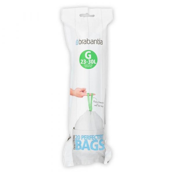 Мешки мусорные Brabantia 23/30л 20шт