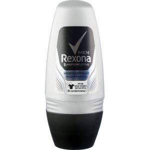 Дезодорант шариковый Rexona Men Невидимый Прозрачный лед 50мл
