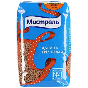 Гречка Мистраль ядрица 900 г