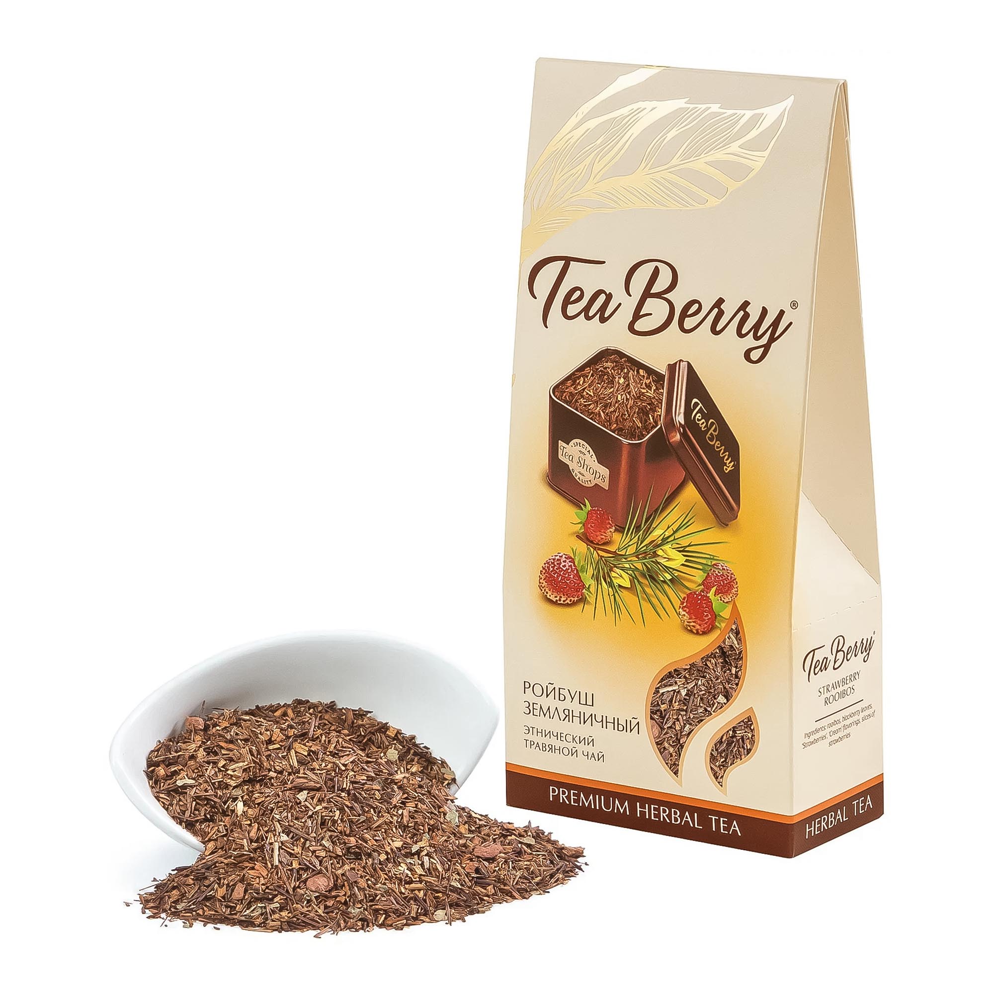 Чай ройбуш TeaBerry земляничный  100 г
