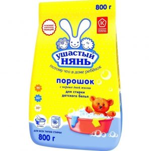Стиральный порошок Ушастый нянь для всех типов стирки 800 г