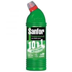 Гель Sanfor Universal зеленое яблоко 10В1 750 мл