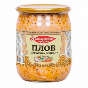 Закуска Плов Давыдовский продукт с грибами, 510 г