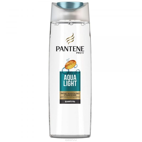 Шампунь Pantene Aqua Light для тонких склонных к жирности волос 400 мл