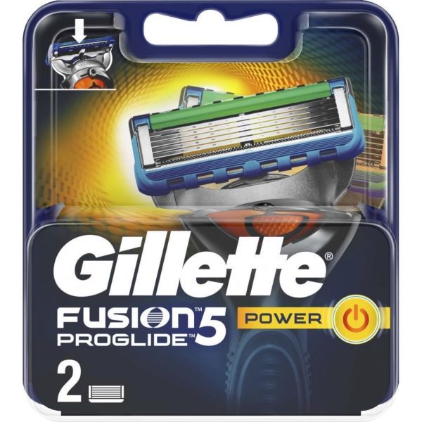 Кассеты для бритья Gillette Fusion ProGlide Power 2 шт