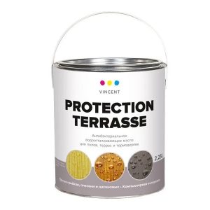 Масло для дерева Vincent Protection Terrasse 2.25 л