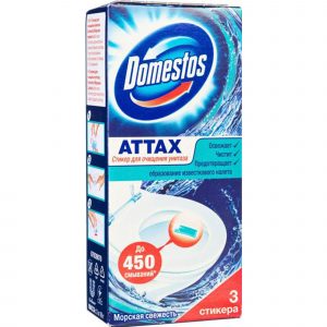 Стикер для унитаза Domestos Морская свежесть 30 г