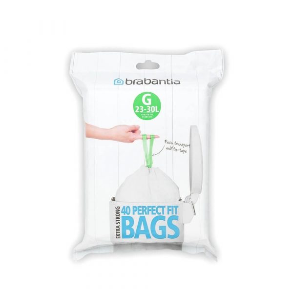 Мешки мусорные Brabantia 23/30л 40шт