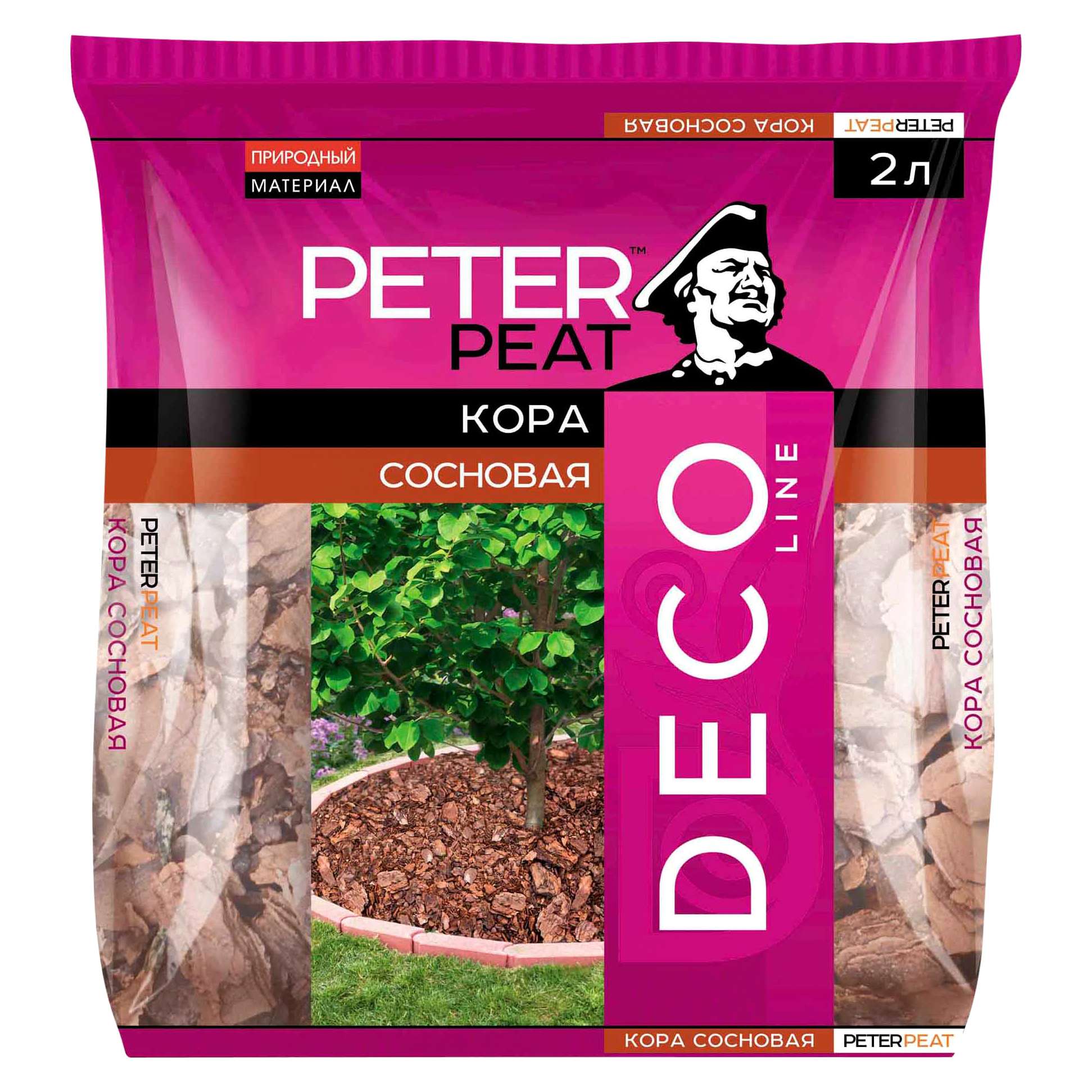 Кора сосновая Peter Peat Фракция 5-25 Деко 2 л