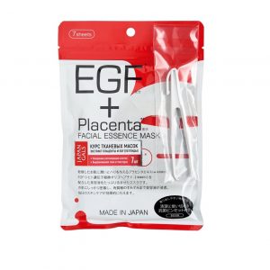 Маска Japan Gals  для лица с экстрактом плаценты и EGF фактором 7 шт