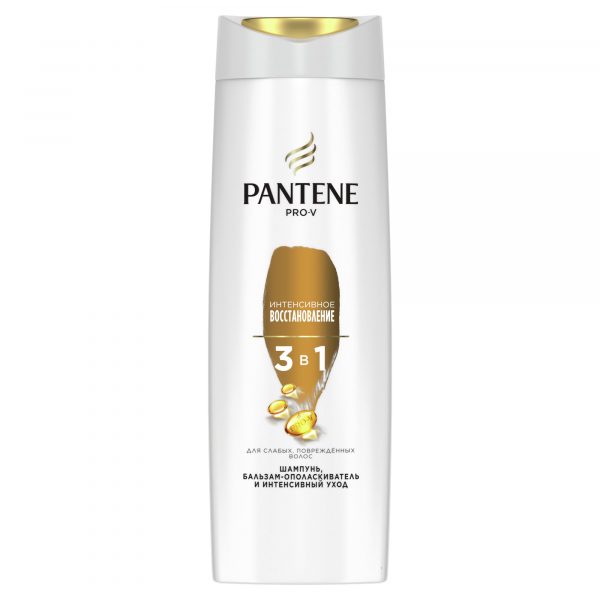 Шампунь и бальзам-ополаскиватель Pantene Pro-V 3 в 1 Интенсивное восстановление 360 мл
