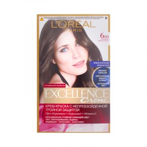 Краска для волос L’Oreal Excellence Creme 6 Темно-русый
