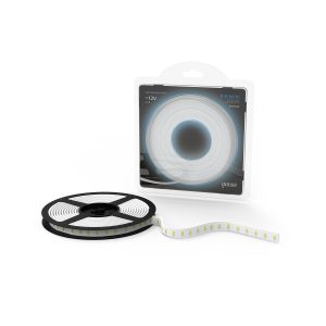 Лента LED 2835/120-SMD 9.6W 12V DC холодный белый IP66 (блистер 5м)