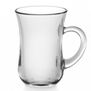 Стакан стеклянный с ручкой Pasabahce Tea&Coffee 145 мл