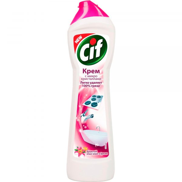 Крем чистящий Cif Aroma Розовая свежесть 500 мл