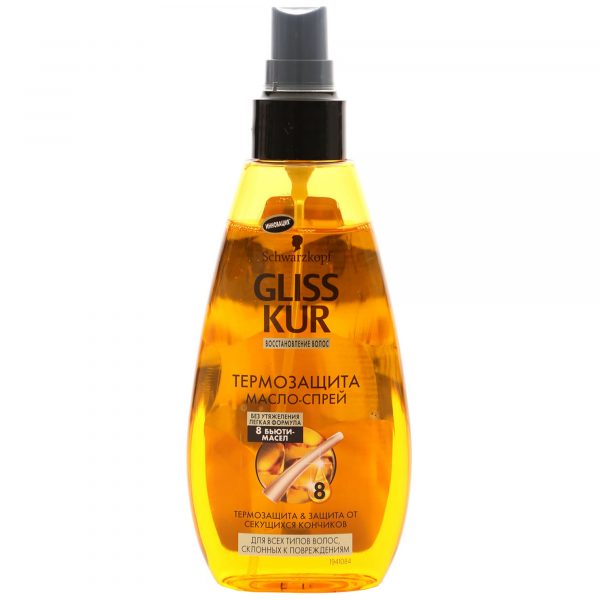 Масло-спрей для волос Gliss Kur Million Oil Nutritive Термозащита 150 мл