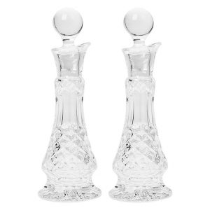 Набор графинов для масла и уксуса Crystal Bohemia Diamond (290/48512/1/60500/010-209)