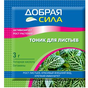 Тоник Добрая сила для листьев, 3 г