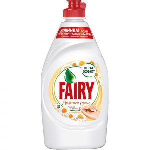 Средство для мытья посуды Fairy Нежные руки Ромашка и витамин E 450 мл