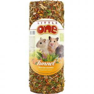 Лакомство для грызунов LITTLE ONE Tunnel Вкусная лазейка маленькая 120г