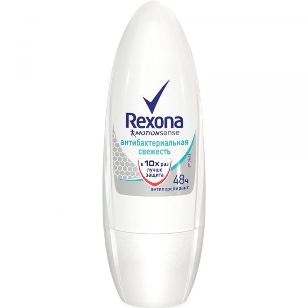 Антиперспирант део-ролик Rexona Антибактериальная свежесть 50мл