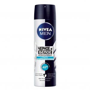 Дезодорант Nivea Невидимая защита Черное и белое мужской  Fresh 150 мл