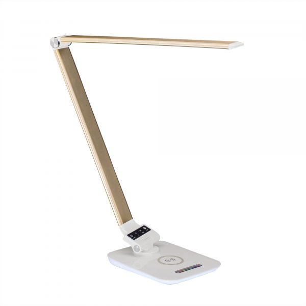 Настольный светильник светодиодный с RGB+USB+Qi Citilux Ньютон CL803012