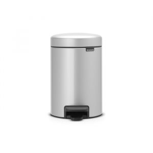 Бак мусорный с педалью  3л серый Brabantia newicon