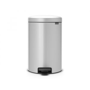 Бак мусорный с педалью  20л серый Brabantia newicon
