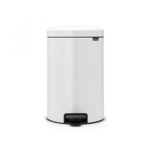 Бак мусорный с педалью  20л белый Brabantia newicon