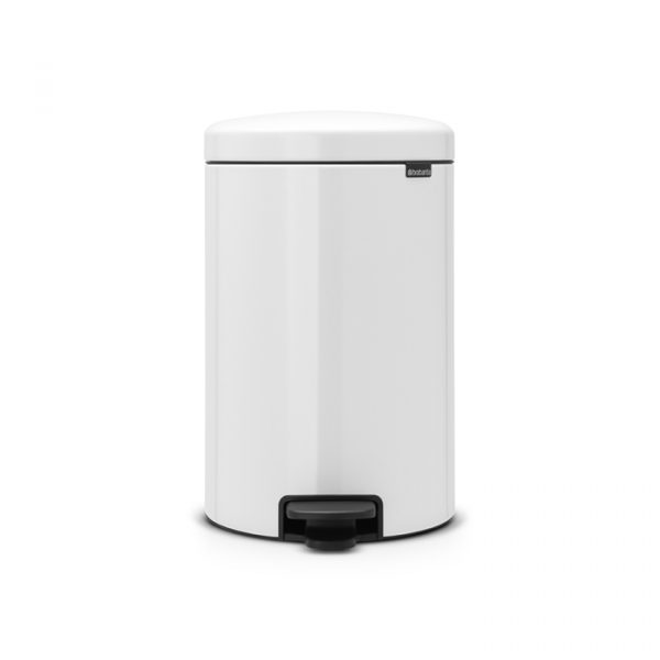 Бак мусорный с педалью  20л белый Brabantia newicon