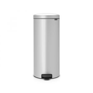Бак мусорный с педалью  30л серый металлик Brabantia newicon