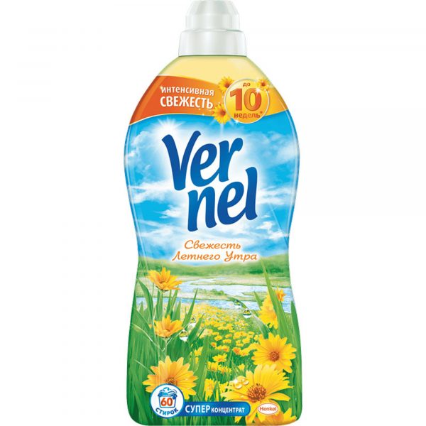 Кондиционер для белья Vernel Свежесть летнего утра 1,82 л
