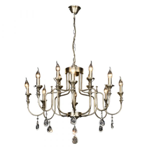 Люстра Citilux Рига CL437223 бронзовая