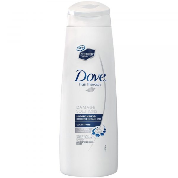 Шампунь Dove Hair Therapy Интенсивное восстановление 380 мл