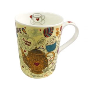 Кружка Французская кондитерская 325мл Top Art Studio XTOPCUP1059