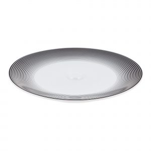 Блюдце кофейное Porcelaine du reussy louna. Linea brun.