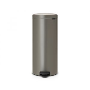 Бак мусорный 30л платиновый Brabantia newicon 114441