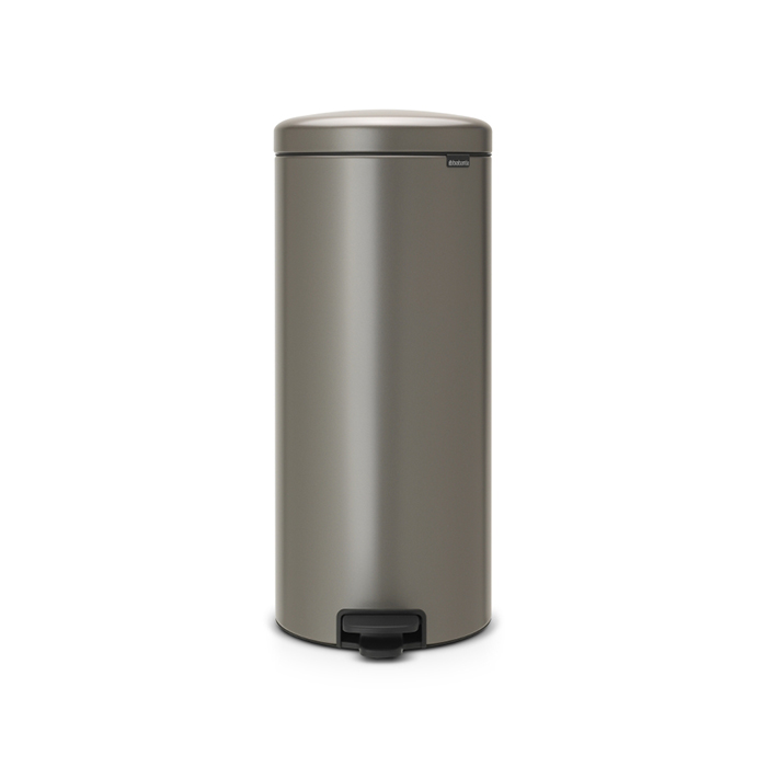 Бак мусорный 30л платиновый Brabantia newicon 114441