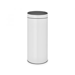 Бак мусорный 30л белый Brabantia touch bin 115141