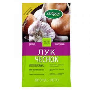 Удобрение Добрая сила Лук-Чеснок, 0,9 кг