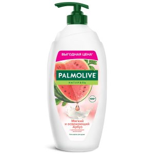 Гель - крем для душа женский Palmolive Натурэль Мягкий и Освежающий Арбуз с увлажняющим молочком, 750 мл